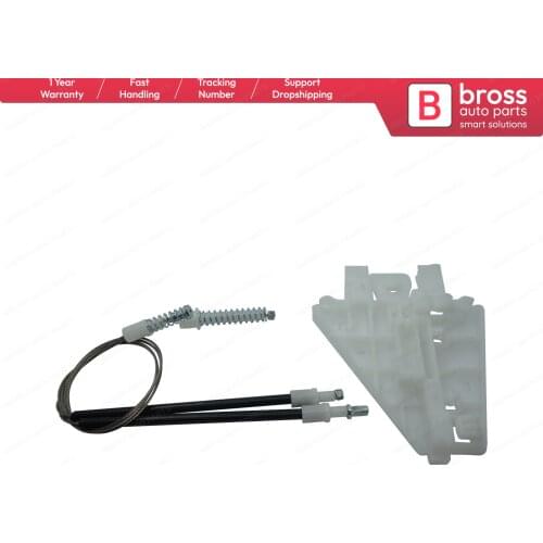 Bross BWR5198 Power Window Regulator Window Lifter Rear Right Door Set Repair 71740123, 71769765 for Alfa Romeo 159 2005-2011