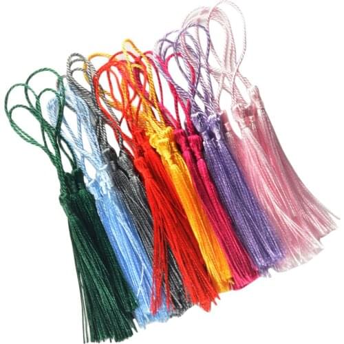 30pcs Mixed Color Bookmark Tassel Handmade DIY Projects for Home Decor Party Souvenir Wedding Gifts Jewelry Making Findings