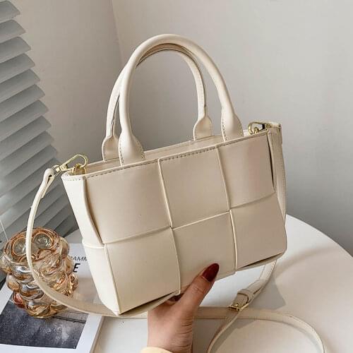 Small PU Leather Crossbody Bags for Women 2021 Summer Brand Travel Luxury Shoulder Handbags and Purses