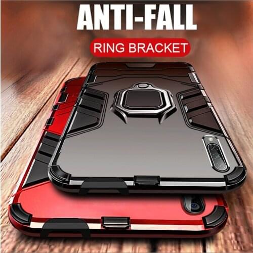 Metal Finger Ring Holder Cover For Samsung Galaxy A01 Core A21S A31 A41 A51 A71 M01 M11 M21 M31 A10S A20S A30S A50 S20 Plus Case