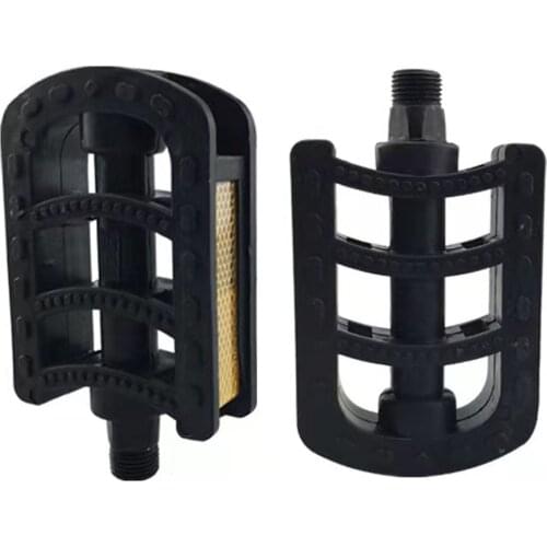 Bike Pedal Set Bicycle Pedals Non-slip Ordinary Old Style With Reflectors For Adult Childrens Electric Bike Mountain Bike