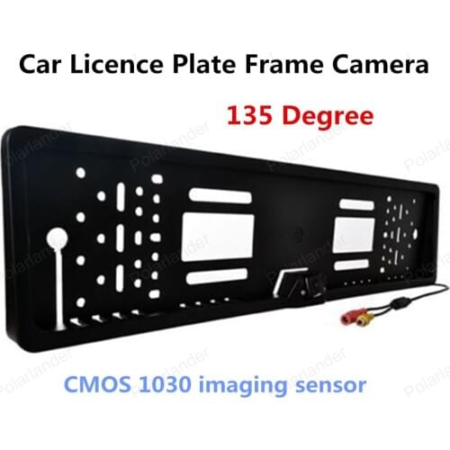 New! CMOS 1030 Wireless 420TVL Car Backup Licence Plate Frame Rear Camera 135 Degree angle