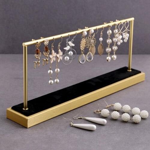 Earring Organizer Jewelry Display Rack Stand Studs Pendant Jewelry Holder Earrings Showcase for Home Decor