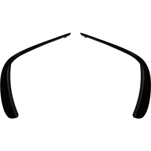 Front Bumper Spoiler for Mercedes Benz E Class W213 E260 E300 E53 2021 Bright Black ABS Fog Lights Decorative Cover