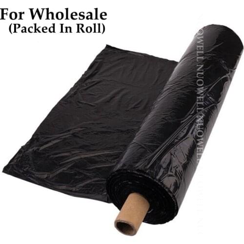 Wholesale 260m²/Roll Agriculture Black Film Strawberry Vegetable Plant Mulching Film Garden Mulch Film Weed Control Keep Warm