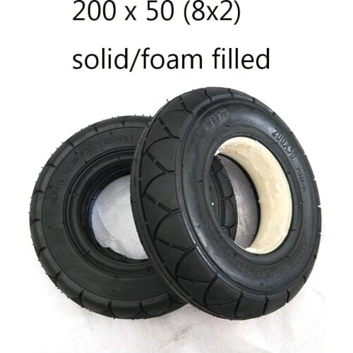 Electric Scooter Inner and Outer Tire 200X50 Tire 8 Inch Solid Tire Mini Folding Electric Car Balancing Car Solid Tire