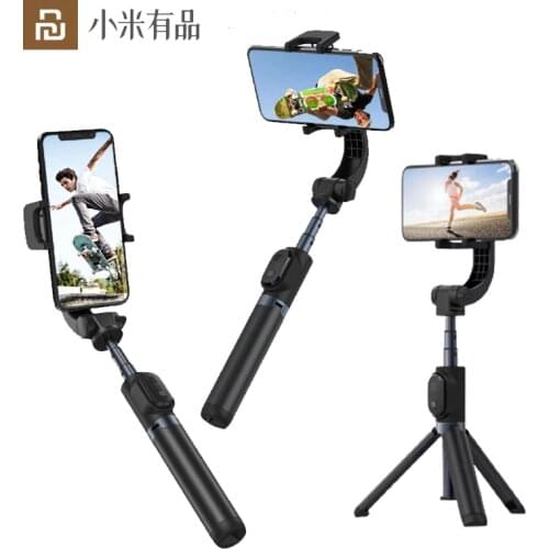 Youpin YM Selfe Stick Tripod Bluetooth Single Axis Stabilizer Wireless Remote Control Tripod For Phone Live Photo Anti Shake New