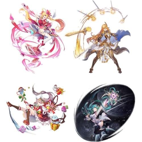 Three Ratels CDM317 Hot game anime wall sticker for home decoration car hood sticker laptop decal