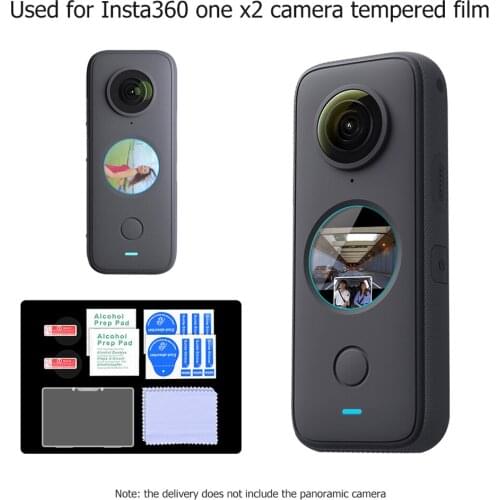 Lens Screen Protector Protective Film for Insta360 ONE X2 Accessories High Hardness Tempered Glass Screen Protector