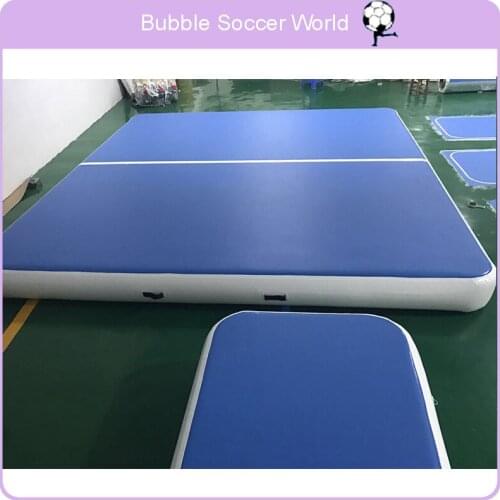 Free shipping Inflatable Gymnastics Tumbling Air Track Floor Bouncer Home Use Yoga Training Free Electric Air Pump 6x2x0.2m