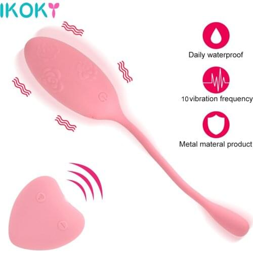 Wireless Remote Control Vaginal Ball Vibrating Eggs G Spot Vibrator 8 Speed Clit Stimulator Erotic Sex Toys For Women