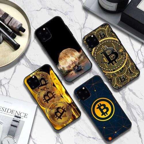I Love Accept Bitcoin Phone Case for iPhone 8 7 6 6S Plus X 5S SE 2020 XR 11 12 Pro mini pro XS MAX