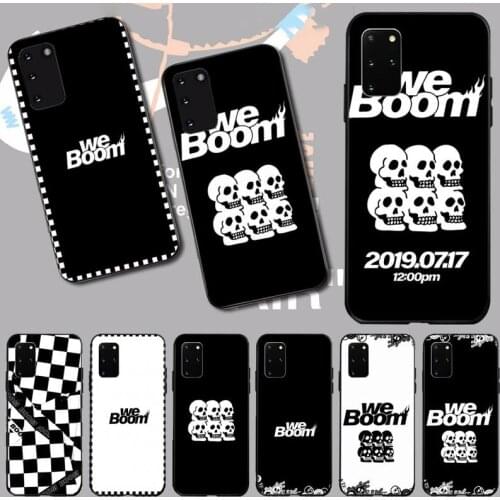 PENGHUWAN NCT DREAM We Boom Phone Case for Samsung S20 plus Ultra S6 S7 edge S8 S9 plus S10 5G