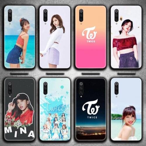Twice Mina Kpop Phone Case for Xiaomi Mi Note 10 Lite Mi 9T Pro xiaomi 10 10 CC9 Pro