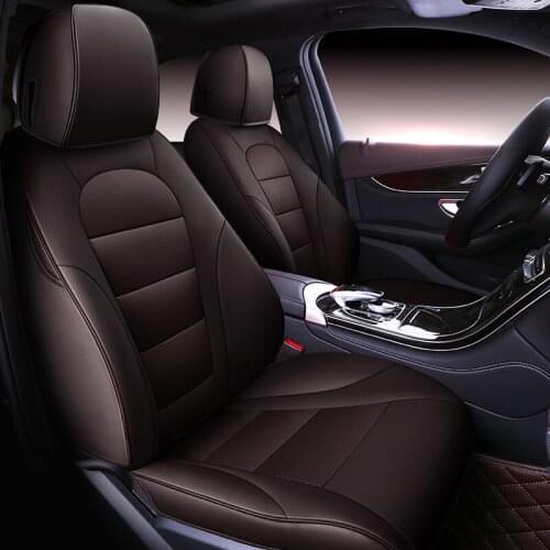 Custom Cowhide Car seat cover For 7 seat Nissan Patrol y61 y62 y60 quest Buick Enclave Dodge Journey JCUV car accessories stylin