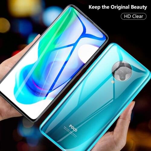 2pcs/lot 3D front add back Curved Film For Xiaomi Poco F2 Pro Screen Protector 6.67 inch Full Cover nano Film Not Tempered Glass