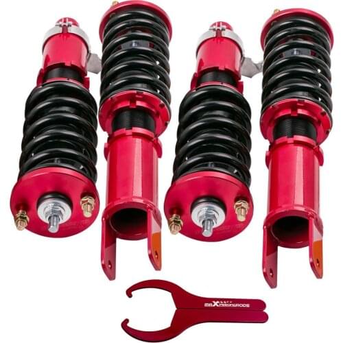 4PCS Shocks Aborber Strut for Honda Civic 1996-2000 Coilover Suspension Kits Adjustable Height