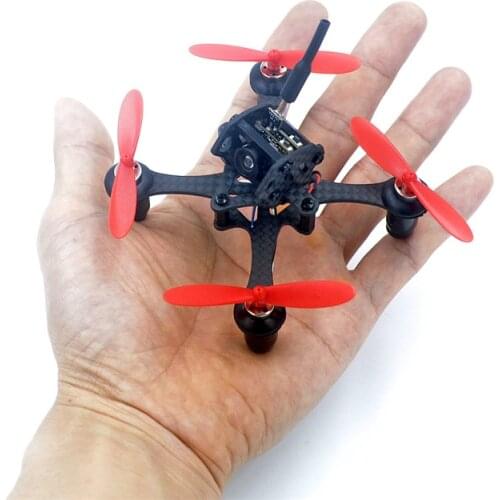 EYAS 7mm / 8mm pure carbon fiber 85mm frame Brush Coreless for FPV DIY quadcopter micro indoor mini drone