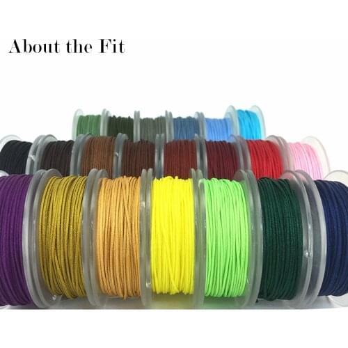 Nylon Cord Jewelry Accessories Beading Threads Handcraft Bracelet Lacing Decorating Necklace Crafting High Quality About the Fit