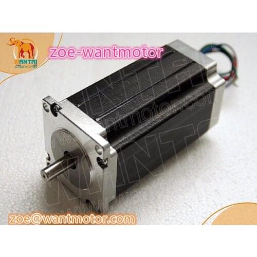 New listing!1pc Nema 23 Wantai stepper motor WT57STH115-4204AP15 single flat shaft 425oz-in 4.2A CE ROHS ISO plasmer cutter cnc