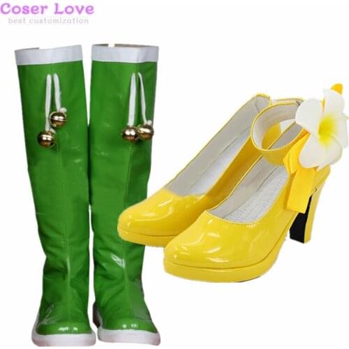 Date A Live Izayoi Yoshino Hermit Cosplay Shoes Boots New Years Christmas Shoes