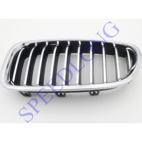 1 PC 51137331771 LH Front Upper Grille Insert Chromed Grill for BMW 5 Series F10/F18 New Model 2014-2015