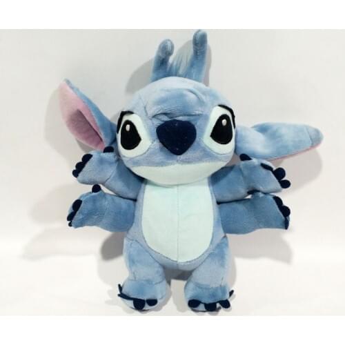 22cm=8.7inch Cartoon Lilo And Stitch Plush Toys,Shape 4 Hands #626 Stitch Stuffed Soft Doll For kids Gift