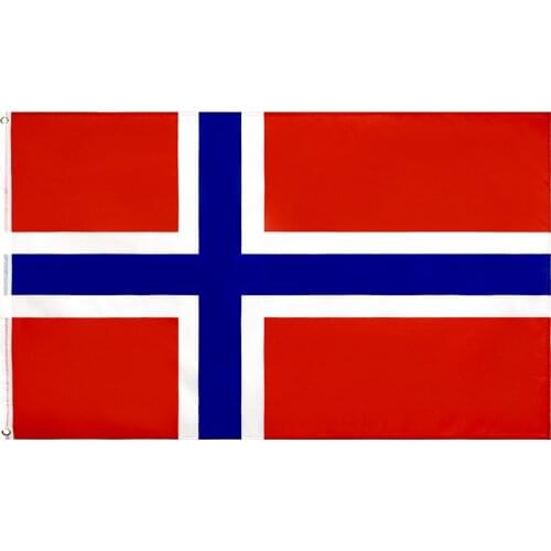 Yehoy hanging 90*150cm Kongeriket Noreg Norge nor no norway Flag For Decoration