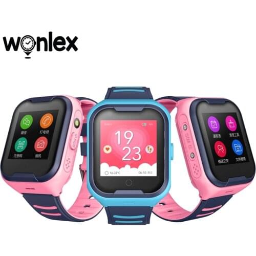 Wonlex Smart Watch (Russia-inventory) Kids GPS WIFI Tracker SOS Phone Call Location-Finder KT11 4G Video Call Camera Baby Watch
