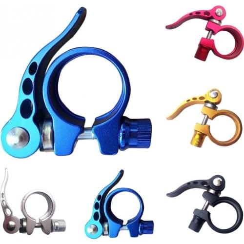 500Pcs/Lot Brand New Quality Solid Bicycle Cycling Quick Release Seat Post Clamp Sit Tube Clip