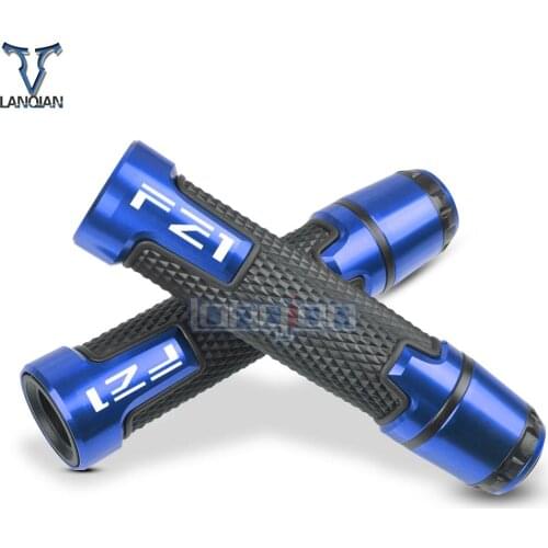 7/8'' Motorcycle Aluminum Plastic Handle Grips With Logo For YAMAHA FZ1 FAZER FZ1 2001 2002 2003 2004 2005 2006 2007 2008-2015