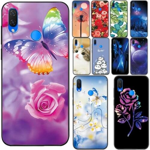 For Huawei Nova 3 Case Phone Back Cover For Huawei Nova 3 Soft TPU Silicone Case For Huawei Nova 3 Protective Fundas on Nova 3