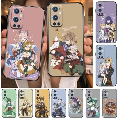 Top Genshin Impact For OnePlus Nord N100 N10 5G 9 8 Pro 7 7Pro Case Phone Cover For OnePlus 7 Pro 1+7T 6T 5T 3T Case