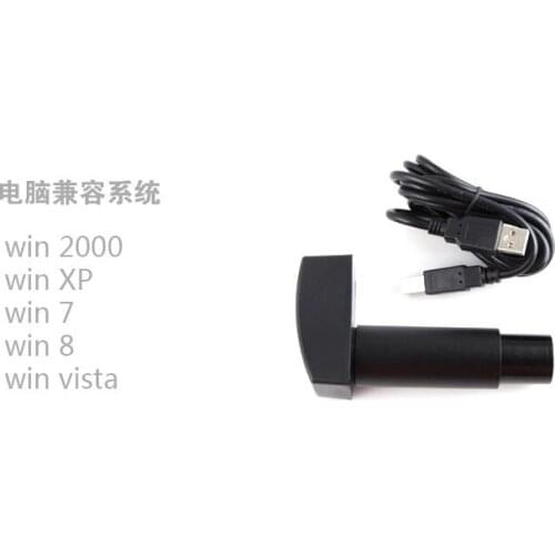 Microscope Electronic eyepiece connect to computer use