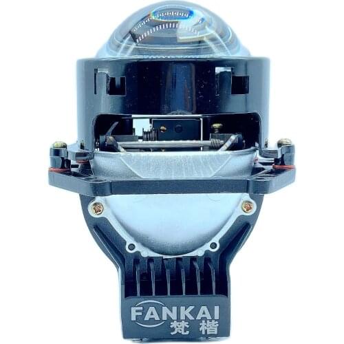 FANKAI F1A 50W 3.0 inch Bi-LED Projector Lens LHD High and Low Beam Auto Headlamp Retrofit upgrade universal bright car styling