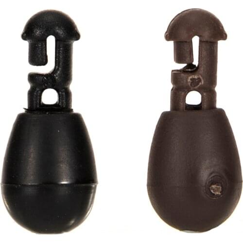 20PCS Carp Fishing Method Feeder Quick Change Bead Carp Rig Fishing Tackle Fitting Soft Subminiature Helicopter Rubber Bead