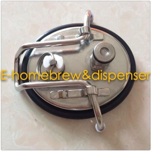 SODA KEG LID W/ CARBONATION ATTACHMENT