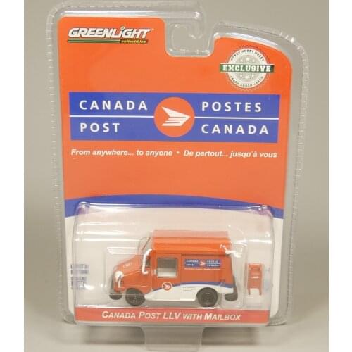 Greenlight 1:64 LLV with Mailbox Collection Metal Die-cast Simulation Model Cars Toys