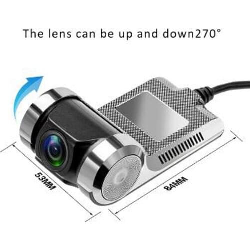H2 Single Camera Dash Cam ADAS Electronic Dog Alloy 1080P HD Navigation USB Driving Recorder Hidding Car Camera Recorder DVR