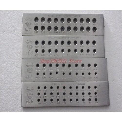 Wholesale Jewelry Tools Jewelers Tool 20 Holes Hexagonal Steel Drawplate