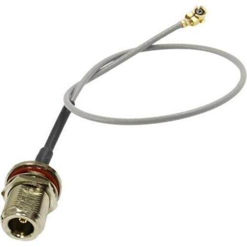 IPX/u.fl to N-type female pigtail cable 15 cm, for PCI Wifi card wireless router fast shipping