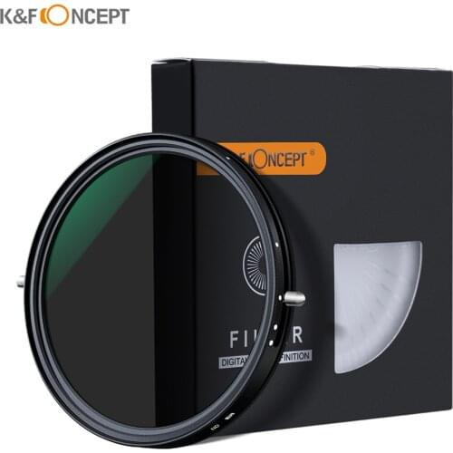 K&F CONCEPT 67/72mm 2-in-1 Fader Variable ND Filter+CPL Circular Polarizing Filte ND2 to ND32 or Canon Sony Nikon Camera Lens