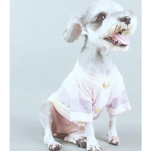 Cardigan Pet Dog Sweater for Small Medium Dogs French Bulldog Yorkie Schnauzer Coat Pug Schnauzer Clothing Puppy Costume PDC0122