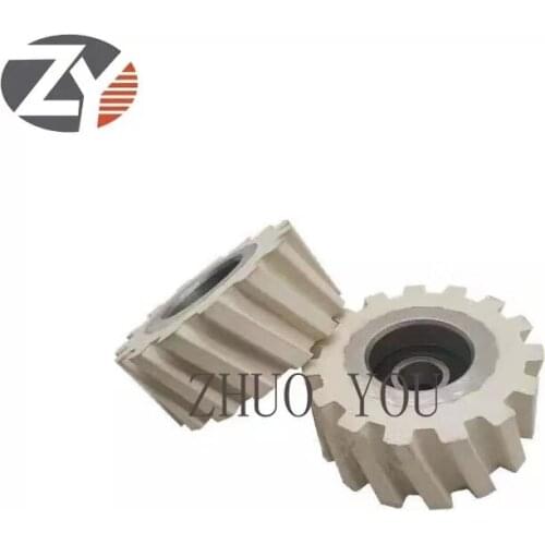 Edge banding machine conveying pressure wheel feeding wheel transmission wheel rubber wheel roller oblique tooth pressure wheel