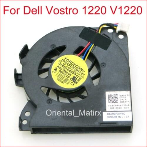 New Cooler Fan DC5V 0.40A 4Pin Cooler Fan For Dell Vostro 1220 V1220 Laptop CPU Cooler Fan