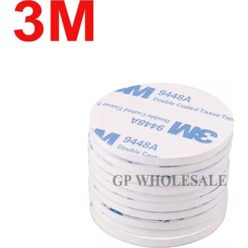 10pcs 30mm Round 3M 9448A White Double Sided Adhesive EVA Foam Tape Pad Mounting Tape Auto Car Decorative Home Use