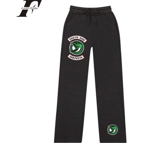 LUCKYFRIDAYF 2018 Riverdale cotton Pants men women south side serpents Hot Sale Sexy Sweatpants Jogger trousers men