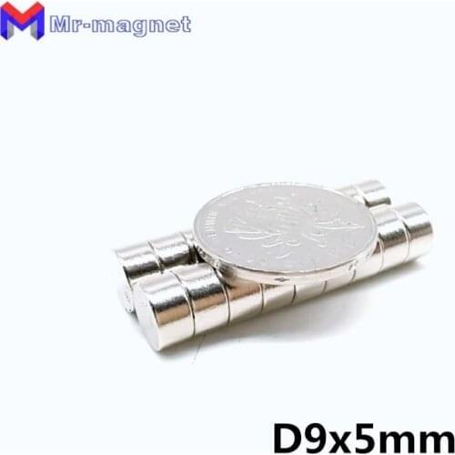 200pcs 9 x 5 mm magnet environmental protection Dia 9x5mm small circular super strong 9*5mm D9x5 magnets