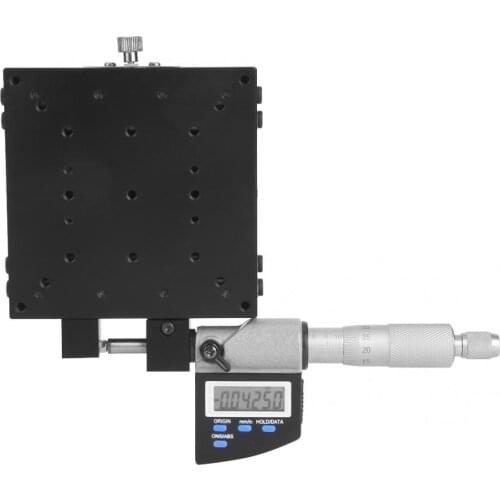 Micrometer Platform Digital Displayed 100x100mm 0.001mm Micrometer Stage Micrometer Roller SEMX100-AS