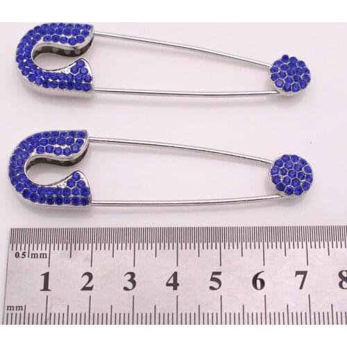Islam blue brooch Baby Pin 2 pcs /lot